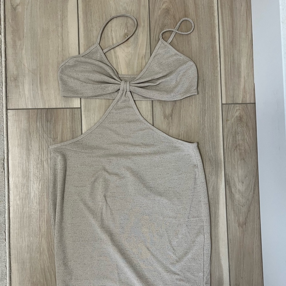 cult gaia open cutout dress
